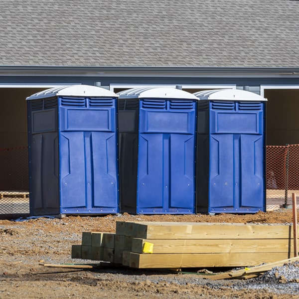 how do you ensure the portable restrooms are secure and safe from vandalism during an event in Laurence Harbor